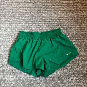 Nike Green Athletic Running Shorts